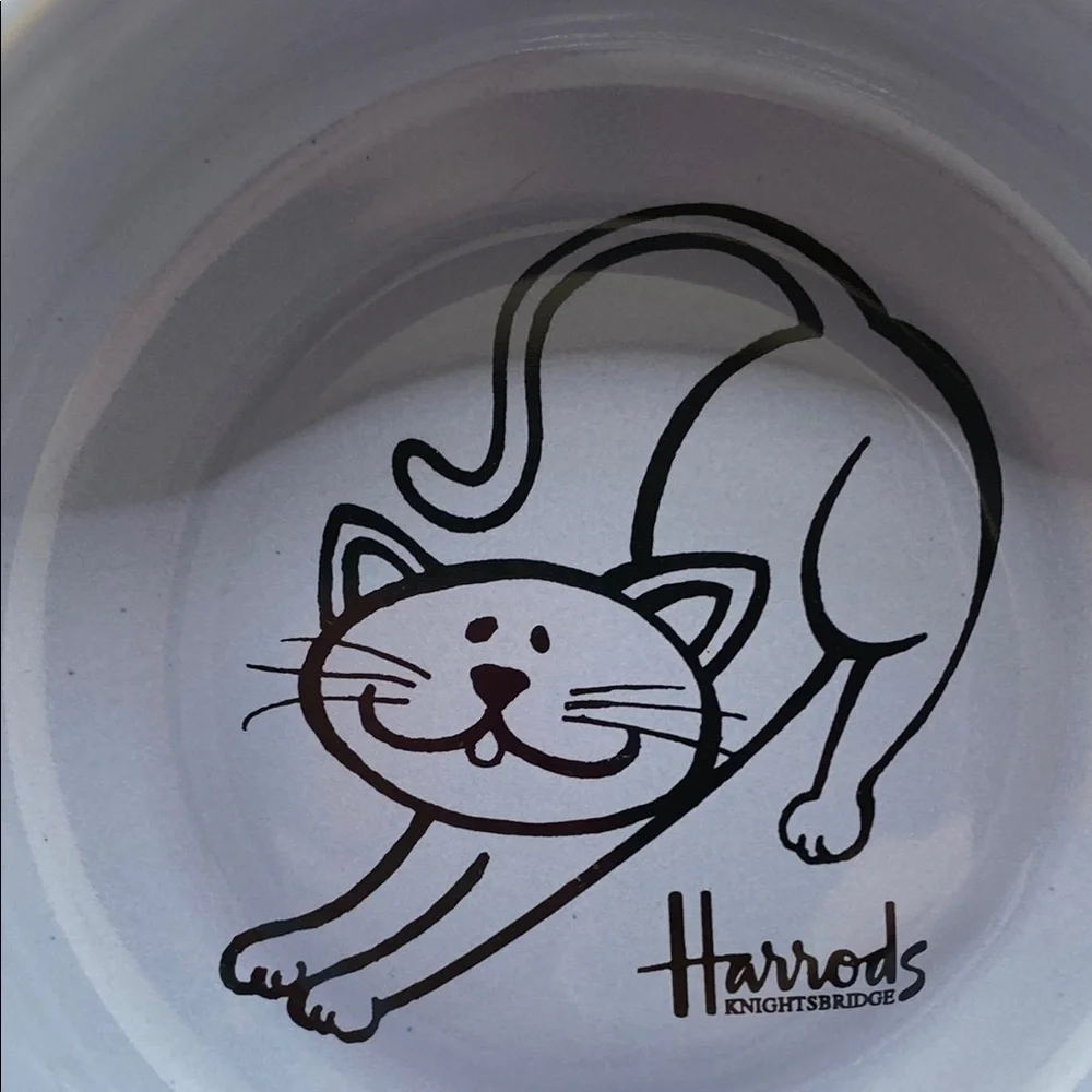 Harrods Cat Bowl